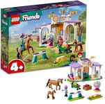 LEGO Friends Horse Training 41746 Toddler Building Toy, Great Birthday Gift for Ages 4+ with 2 Mini-Dolls, Stable, 2 Horse Characters and Animal Care Accessories