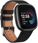 Leather Bands for Fitbit Versa 4 Ba