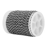 120m Durable Nylon String Serving Thread Bow String Serving Thread for Bowstring Archery Supplies 3 Colors(White and Black)