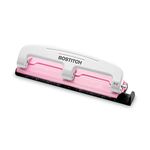 PaperPro inCOURAGE 12 Reduced Effort 3-Hole Punch, 12 Sheets, Pink (2188)