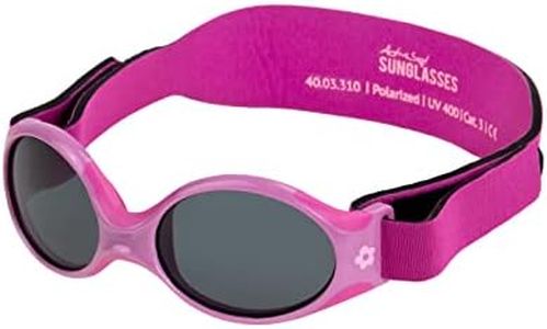 ActiveSol Explorer Baby-Sonnenbrille, 0-18 Monate, Mit Kopfband, UV400 Schutz, polarisiert, BPA frei