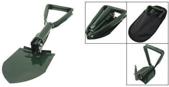 Uniek Deals Portable Camping Hiking Military Survival Garden Mini Folding Shovel with Case