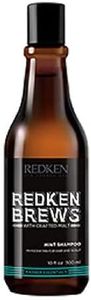 Redken, Shampoing Mentholé, Stimulant & N&toyant, Pour Tous Types de Cheveux, Brews, 300 ml