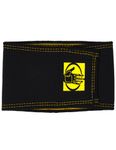 Body Glove Pet Male Dog Belly Band, X-Small, Black/Yellow Stitch