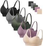 Angelhood Nursing Bra 5 Pack Womens