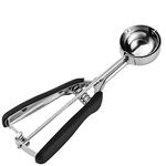 JUNADAEL J Small Cookie Scoop 1.5 Tbsp, Cookie Dough Scoop, 1.5 Tablespoon Cookie Scoop for Baking, Melon Baller Scoop, Ice Cream Scoop, Comfortable Grip, Non-Slip