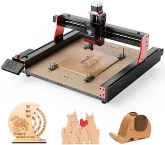 CNC Router Machine TTC450 PRO for Woodworking, Upgraded 3-Axis Milling Machine, GRBL Control CNC Engraving Machine for Wood Acrylic MDF Nylon Carving Cutting