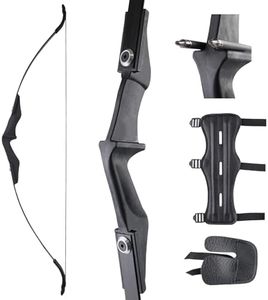 Adult Recurve Bow Can Be Used On Both Hands. The Detachable Arch Bow is Suitable for Adults, Young People, and Beginners 30/40lbs (Left Hand, Right Hand, 40lb)