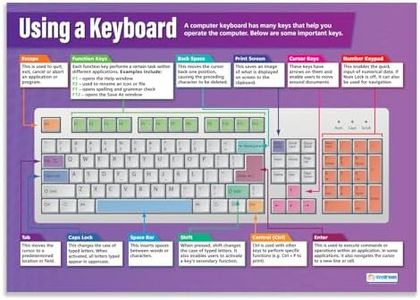 Daydream Education Using a Keyboard Classroom Poster - EXTRA LARGE 33” x 23.5” - Gloss Paper - Technology & Computing Classroom Decoration - Wall Charts