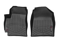 WeatherTech Custom Fit FloorLiners for Kia Seltos - 1st Row (4415921), Black