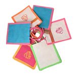 Lakmo Crafts® Jute Bags with God Vinayagar print for Return Gifts | Thamboolam bags | Wedding Return Gifts | Multicolor 8 * 6 * 4 inches (100)