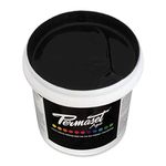 Permaset Aqua 1 Litre Process Black - Screen Printing Ink for Fabric - Ideal Screen Printing Kit for Home Office, Starter Kit, Fabric Paint, Screen Printer and Other Fabric Ink