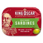 King Oscar Finest Norwegian Brisling Sardines in Olive Oil, 3.75 oz