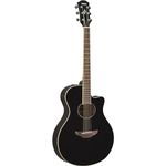 Yamaha APX600 thin Body Acoustic-Electric Guitar, Black