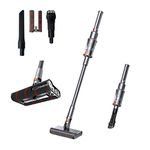 ILIFE H11 Cordless Vacuum Cleaner,22000Pa Suction, 360° Cleaning, Sofa,Car Cleaner, Double Fluff Roller Brush & Adjustable Extension Wand, Large Dust Tank,Washable Filters, LED,Easy to Store (H11)