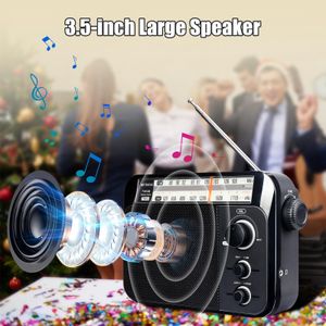 Retekess TR604 Portable AM/FM Radio – Black