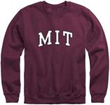 Ivysport MIT Massachusetts Institute of Technology Crewneck Sweatshirt, Classic, Crimson, Medium