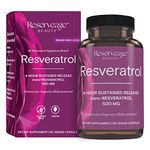 ReserveAge Resveratrol Vegetarian Capsules, 500 Mg, 60-Count