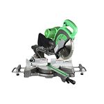 Metabo HPT 10-Inch Sliding Compound Miter Saw, Double-Bevel, Electronic Speed Control, 12 Amp Motor, Electric Brake, 5-Year Warranty (C10FSBS)