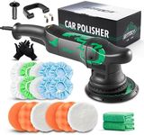 BATOCA Dual Action Polisher, Car Buffers and Polishers, 6 Inches and 700w Random Orbital Polisher, 6 Variable Speed da Polisher with Polishing Pads for Waxing,Buffing,Sanding