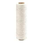 G2PLUS 100M Beige Gift String Twine, 1.0MM Cotton Wrapping Bakers String, 3Ply Butchers String, Handicrafts Decorative Cord Twine for DIY Gift Decorations