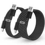 iPhone Charger Cable, 2Pack for Lightning to USB Cable MFi Certified 1M+2M,Charging Braided Lead for Apple iPhone 14 13 12 11 Pro Max/Pro XS XR X 8 7 6 Plus SE, for iPad