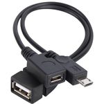 OTG Power Cable for Firestick 4K/4K Max/Lite/Cube/2nd Gen - High-Speed USB Host Adapter, 6-Inch