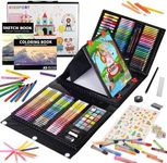 Art Set, 290 Pack Art Kit Drawing K