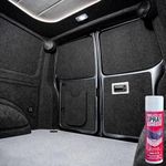 Shield-Auto-Care 4 Way Stretch Anthracite| Charcoal Grey Van Lining Camper Conversion Carpet Trim Bundle Kit-Includes High Temperature Trimfix Adhesive Glue (1 M + 1 Trim FIX)