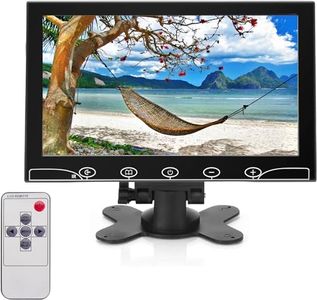 AISHICHEN Mini Moniteur 10,1", écran Raspberry Pi 1024 x 600, écran IPS avec HDMI USB VGA AV BNC - Moniteur Portable pour Bureau/Magasin/Ordinateur, TV Boxs (10.1-1024x600P)