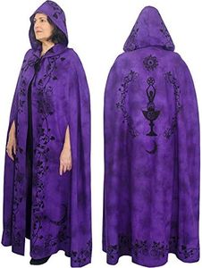 The New Age Source Ritual Cotton Cloak Moon Goddess Purple