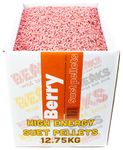 BEAKS wild bird food WILD BERRY suet feed pellets for wild birds 12.75kg FREE P&P