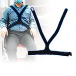 Wheelchair Seat Belts, Adjustable Wheelchair Fixing Belt Harness Strap Anti-Slip Elastic Cushioning Seat Belts for Elderly