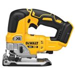 DEWALT 20V MAX XR Jig Saw, 3,200 Blade Speed, Cordless, Brushless Motor, LED Light, Bare Tool Only (DCS334B)