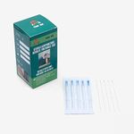 R A Products Sterile Acupuncture Dry Needles for Single Use (Size: 0.25*50) Pack of 100 No's