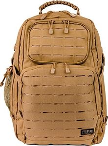 TLO Outdoors TacPack40L Tactical Backpack - Water Resistant 40 Liter Capacity Daypack, Rucksack, Gear Bag, Laptop Bag