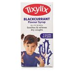 tixylix Dry Cough Relief Syrup for 3 Months to 5 Years Kid, 100 ml, Blackcurrant Flavour