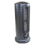 Comfort Zone Citadel Oscillating Ceramic Tower Heater/Fan