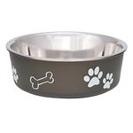 Loving Pets Bella Bowl for Dogs, Extra Large, Espresso