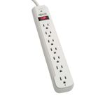Tripp Lite 7 Outlet Surge Protector Power Strip, 6ft Cord, & $20K INSURANCE (STRIKER)
