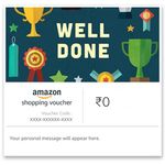 Amazon Shopping Voucher - Well Done - First Prize