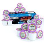 Grand Café K-Cup Coffee Machine Cleaner and Rinse for Keurig Single Serve Brewers - 2.0 Compatible - 20 Pack