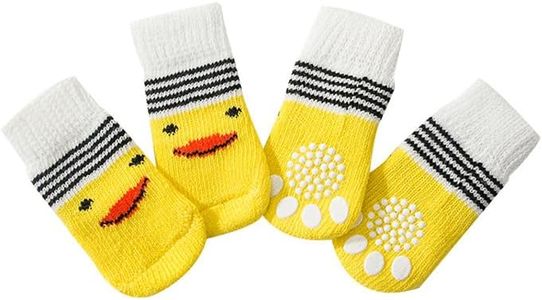 Dog Socks Non-Slip Grip Slip Anti-Skid S M L - Puppy Cat Pet Shoes Slippers AU