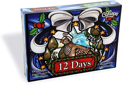 Calliope Games 12 Days of Christmas Kids Games Fun Card Game for Family Kid and Adults Gifts for Stocking Stuffer 3-5 Player