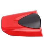 Powersports Seat Cowls Rear Seat Cover Cowl Motorcycle Pillion Fairing Cover Replacement for CBR600RR 2007‑2019(White) (Red)