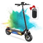 Circooter Mate Electric Scooter for Adult, 440LBS Max Load, 800W Motor, 45 KM/H Top Speed, 45 KM Max Range, 10 inches All Terrain Tires Off Road Scooter Electric with Storage Bag