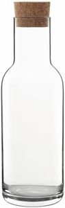 Luigi Bormioli Sublime Carafe with Cork Stopper, 1 Litre