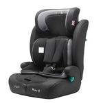 Cozy N Safe Fuji i-Size 76-150cm Child Car Seat (up to 12 Years Old), Forward Facing, 3-Point seat Belt, 5-Point Harness Upto 105cm, high-Back Booster to 150cm, Side Impact Protection (Black/Grey)