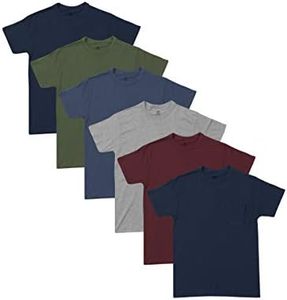 Hanes Men's ComfortSoft Tagless Pocket T's, 5 Pack