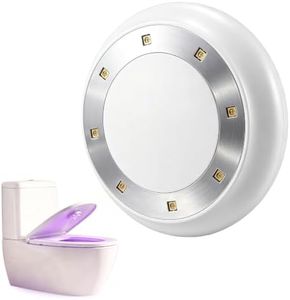 Avylen 8-LED UV Toilet Sanitizer for Family & Shared Bathrooms, Auto Cycle